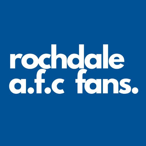Latest Rochdale FC News & Supporter Blogs! This is a Fan Page & NOT linked to the Official Club #RochdaleFC #Rochdale #UpTheDale