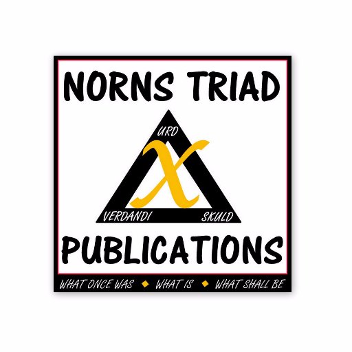 Norns (pronounced 'norms') Triad Publications is a publishing collaboration between @JM_Northup, @SaharaFoley, and @KarenJMoss