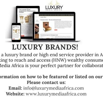 Are you a luxury brand in Africa looking for the perfect platform to showcase your brand list your brand. https://t.co/dlxYHXPJzT  info@https://t.co/dlxYHXPJzT