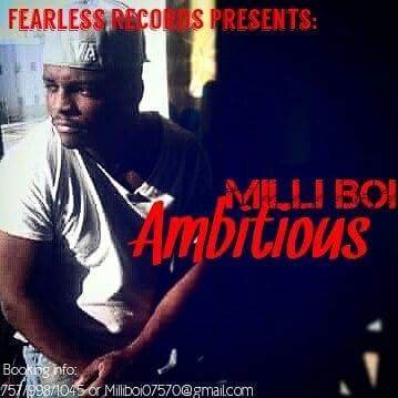 Fearless Records Rap/Hip-hop Artist Mixtape #AMBITIOUS coming soon IG:iammilliboi SC:milli757 Booking:Milliboi07570@gmail.com music vid - https://t.co/MPqmJPPU94