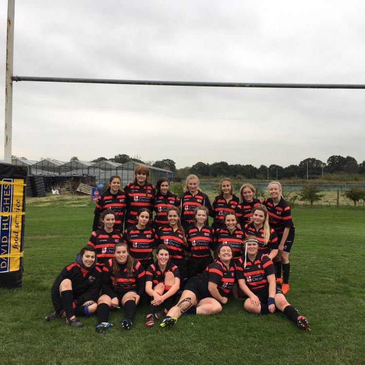 UoCWomensRugby's profile picture. University of Chester Women's Rugby Union, anyone of any ability is welcome to join!