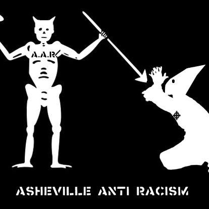 Asheville Anti Racism (AAR) is a crew in Asheville, NC dedicated to smashing fascism, fighting racism and taking down bigotry. ashevilleantiracism@riseup.net