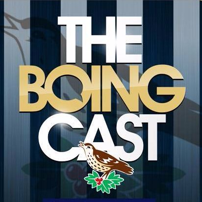 “One podcast presenter in his garden on astro turf popping bottles of Prosecco. The other punching apple trees, there's just no other podcast like it”