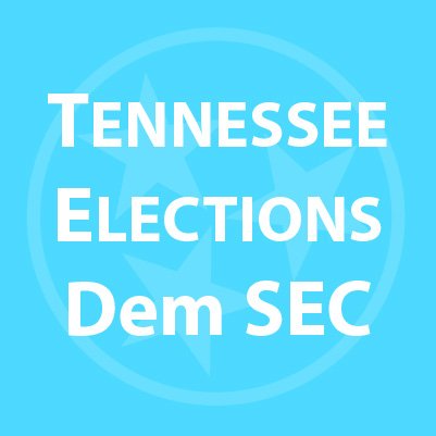 Unofficial election results for the Tennessee Democratic State Executive Committee from the Division of Elections and Tennessee Secretary of State. #GoVoteTN