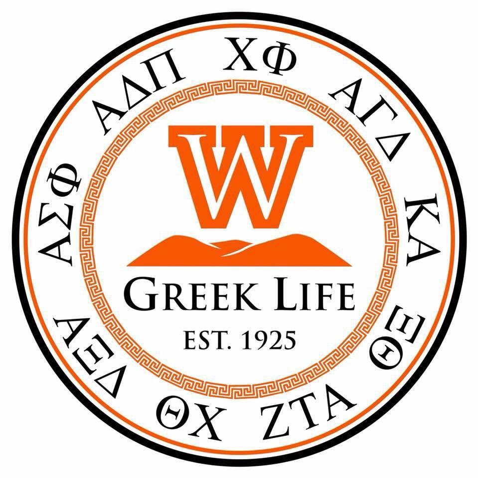 Chapters: Theta Xi, Theta Chi, Kappa Alpha Order, Chi Phi, Alpha Sigma Phi, Zeta Tau Alpha, Alpha Gamma Delta, Alpha Delta Pi, & Alpha Xi Delta.