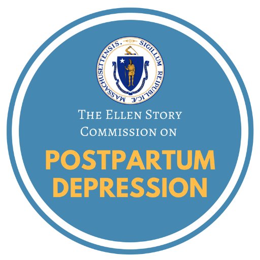 The Ellen Story Commission on Postpartum Depression is a legislative comm'n dedicated to improving perinatal mental health outcomes in MA. RTs ≠ endorsement.