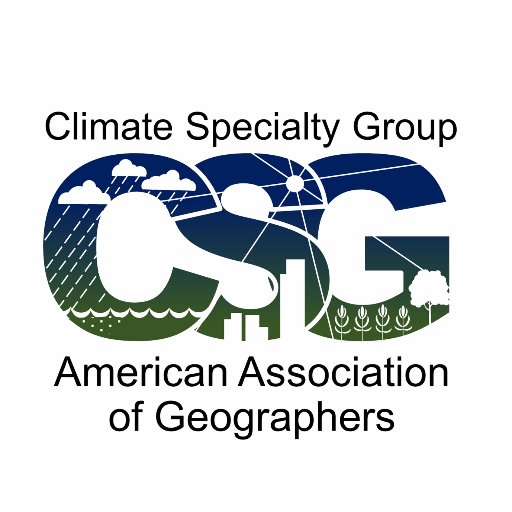 AAG Climate Specialty Group Twitter feed. Managed by @_corrie_m with help from CSG board. Posts do not indicate @theAAG or CSG endorsement.