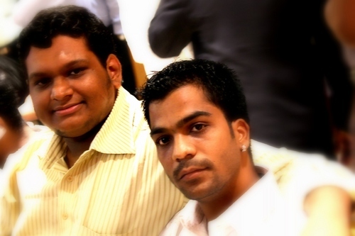 Happy going comman man