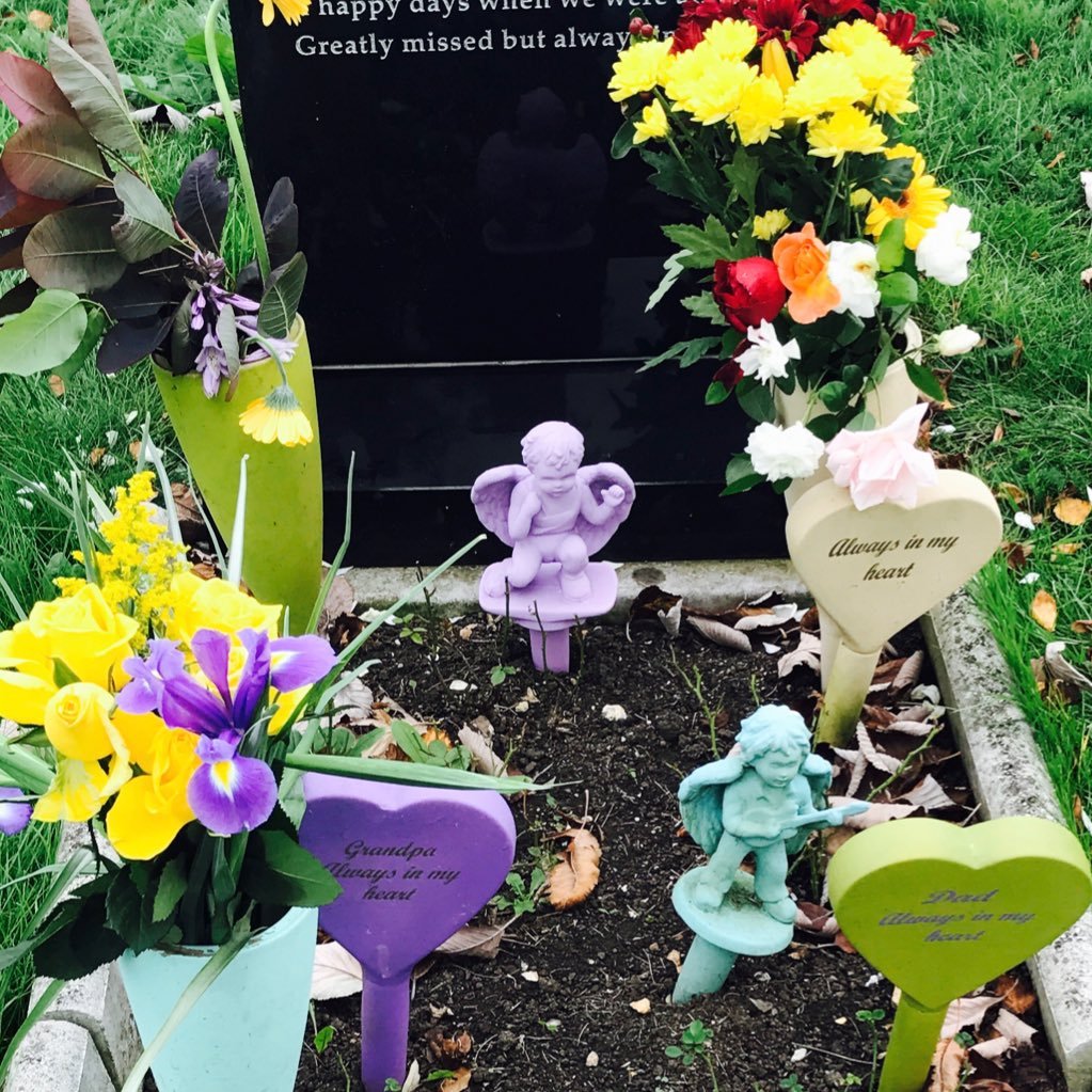 Unique Grave Ornaments,Grave Vases,Engraved Jewellery & sympathy gifts .In memory of my Darling daughter Lola Rice. 10% of profits to Brain Tumour Research.
