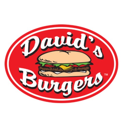 The Official Twitter of David's Burgers. High quality burgers made from Grade A ground chuck steak served with a smile!