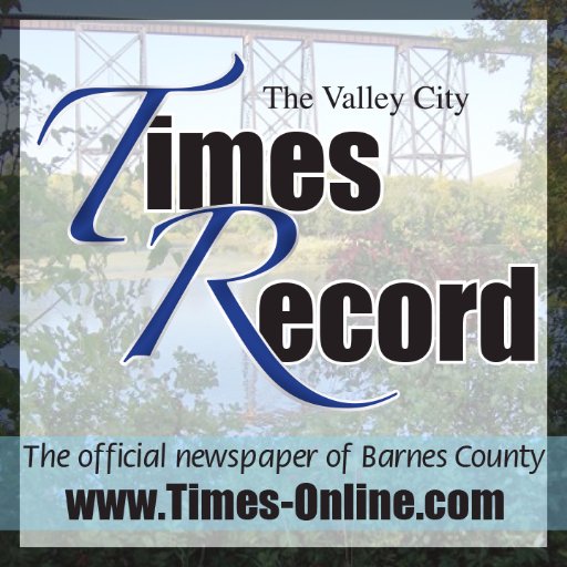 The official newspaper of #BarnesCounty and #ValleyCity, North Dakota. We publish Monday through Friday. Send news and photos to treditor@times-online.com.