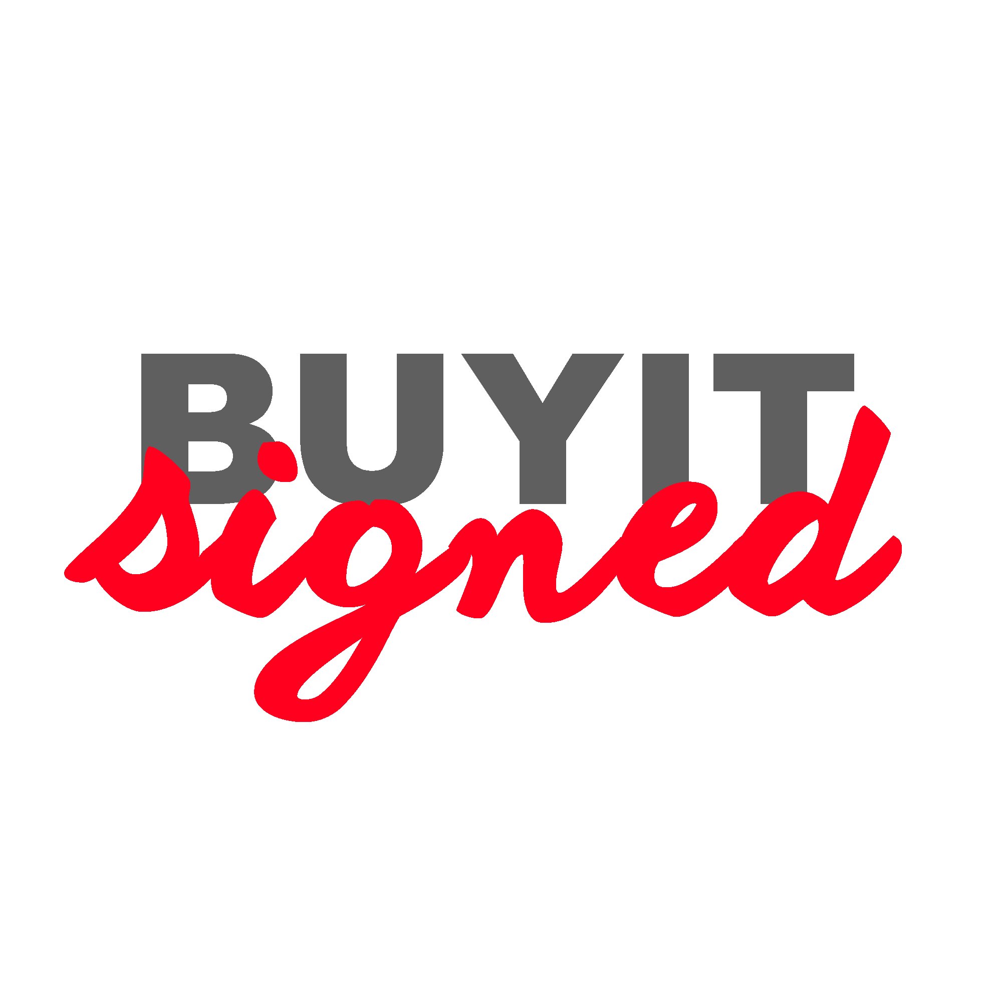 Buy it Signed is your 100% authentic signed memorabilia brand. Why buy just any jersey, when you can Buy it Signed!