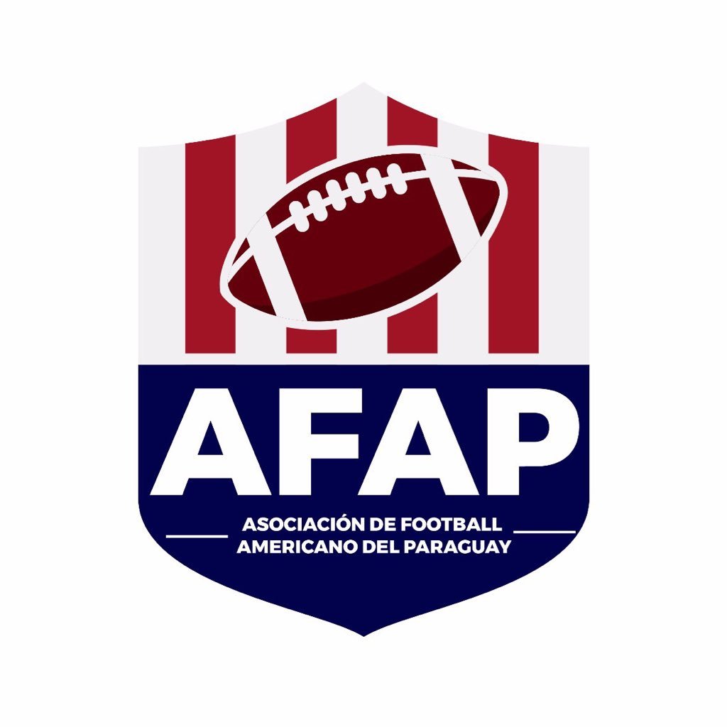 Asociación de Football Americano Paraguay, cuenta oficial de Twitter. Nueva era, nuevo logo.