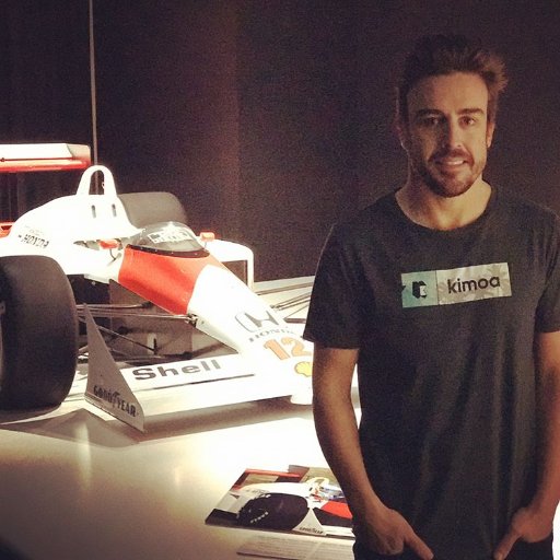 Mi gran sueño es conocer a Fernando Alonso .💪😀💕💞😂