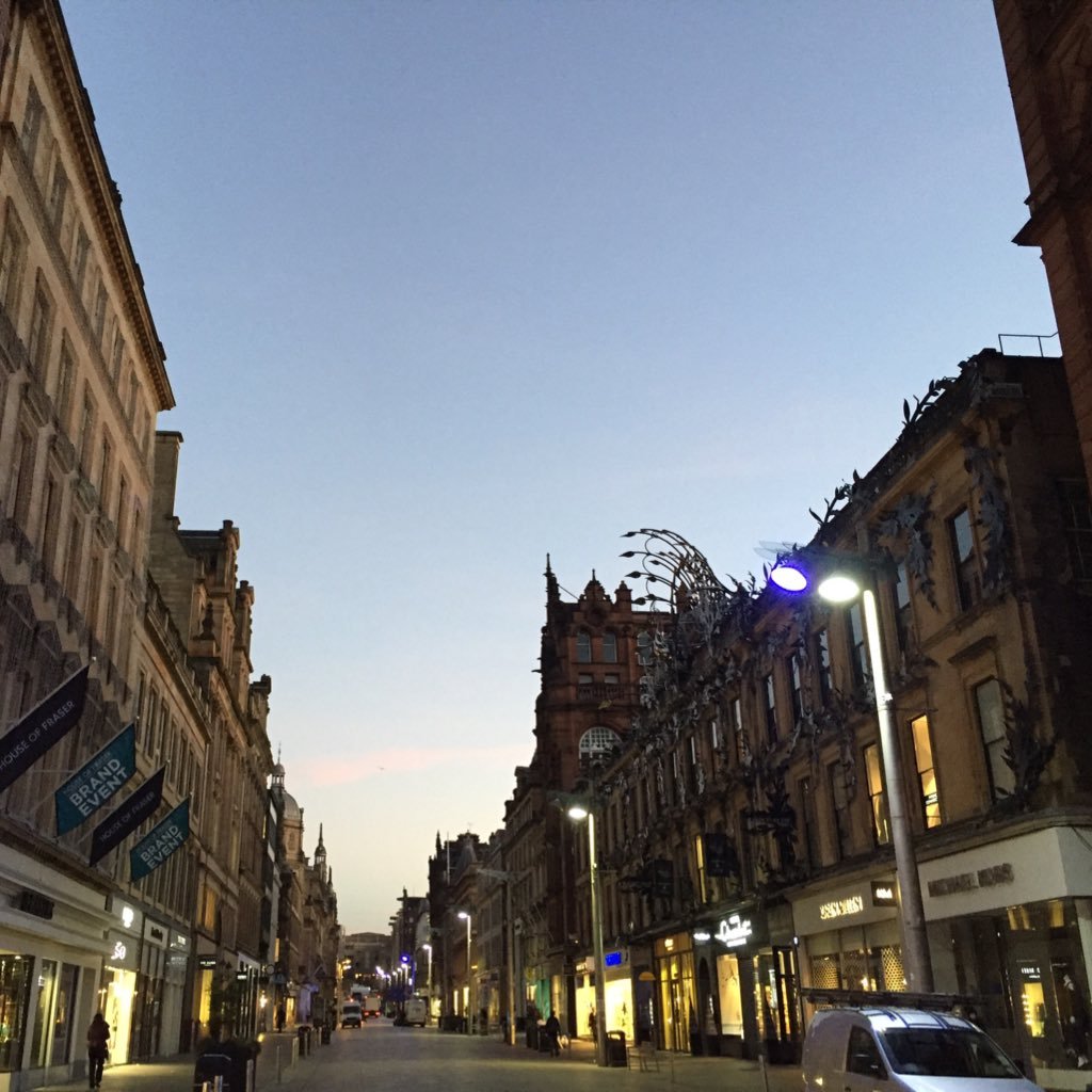 A view of the world from Glasgow.