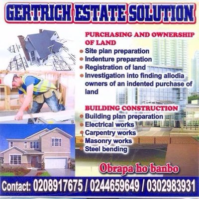 We are all-in-one construction company. We are into: Architectural works, Building Construction etc. whatever we post here are our products