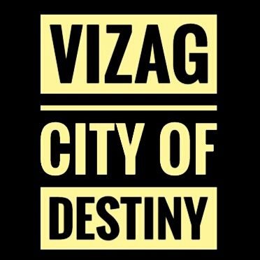 Official Twitter Handle for Vizag City of Destiny Team || our motto is to Spread 'Vizag' brand 💪💪. WeCareAboutVizag 
#VizagTwitter