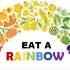Rainbow5aDay's profile picture. Eat a rainbow of fruit and vegetables for a healthy, disease free diet