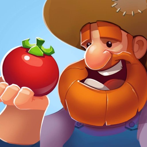 Merge to grow and harvest delicious fruits and veggies, then sell them to build up your farm!