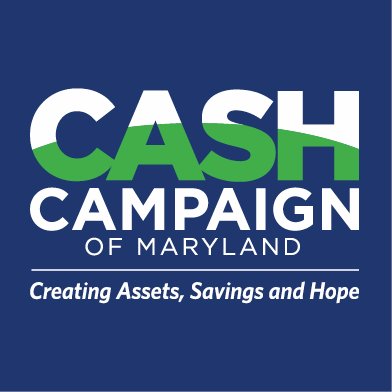 The non-profit, CASH Campaign of MD provides direct services and advocates for policies that increase the financial security of low to moderate-income people.