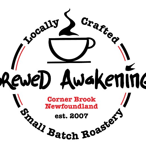 Brewed Awakening is Western Newfoundland's first and only coffee roastery, using only fairtrade & organic beans.