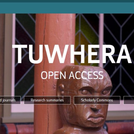 Tuwhera: be open
#APCfree #OpenAccess journals, books, conf. proceedings & more. Run on #OpenSource  

Supported by the Scholarly Comms team @aut_library