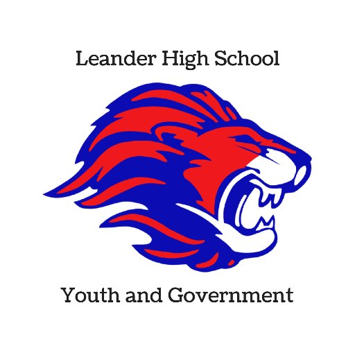 Leander High School’s Youth and Government Team.