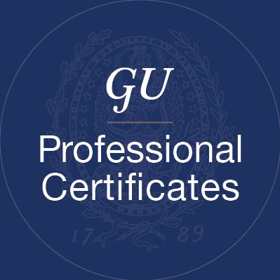 Georgetown University Professional Development and Certificate programs: Certificates designed with your future personal and professional goals in mind.