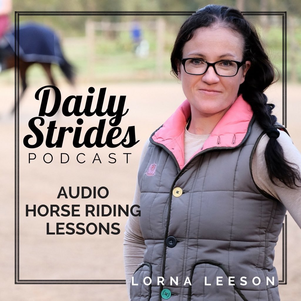 Audio horse riding lessons which are easily downloaded & listened to, via phone or ipod, while riding. Subscribe to our Daily Strides podcast on iTunes
