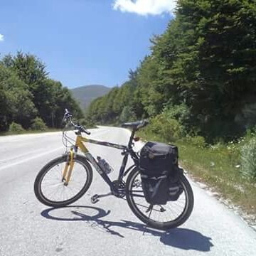 traveling with my bicycle. Discover new place every day