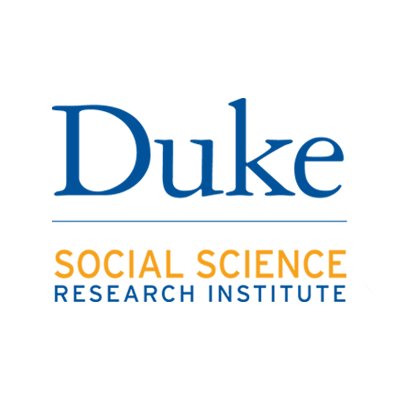 Social Science Research Institute @DukeU. Bringing together researchers with interests in problems that cross the social sciences.