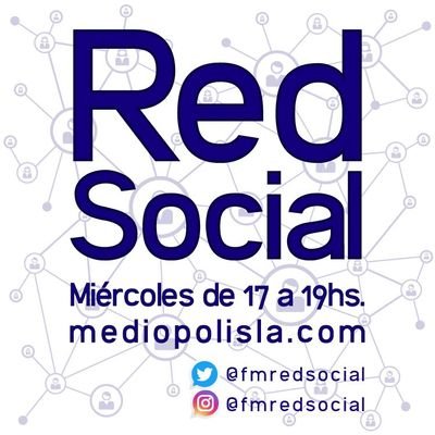 Diversión, noticias y temas sociales. Esto es #RedSocial , el programa del @movimsolidario 💙📻