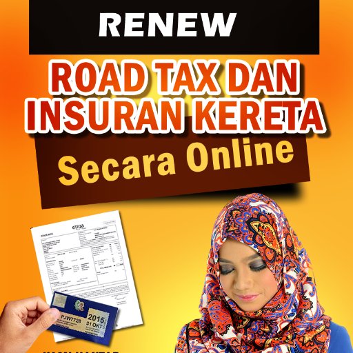 Renew #Roadtax . WhatsApp terus ke https://t.co/u8UXDNKXbx