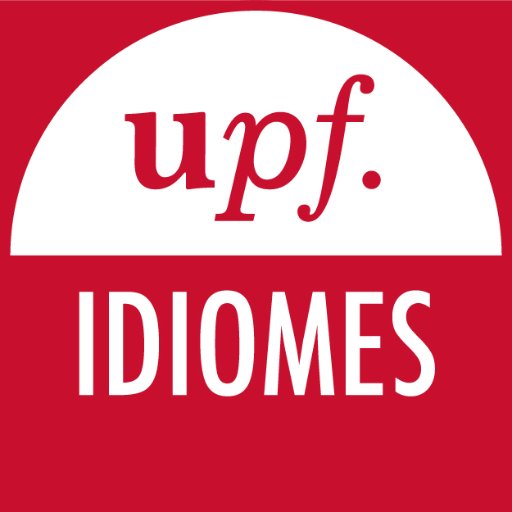 Twitter oficial del servei d'idiomes de la Universitat Pompeu Fabra (UPF).