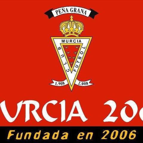 PEÑA OFICIAL DEL REAL MURCIA C.F (Fundada en 2006) #ElDeTodaLaVida Desde 2006 asociada en FEPEMUR. Peña Accionista del Real Murcia. murcia2008imperial@gmail.com