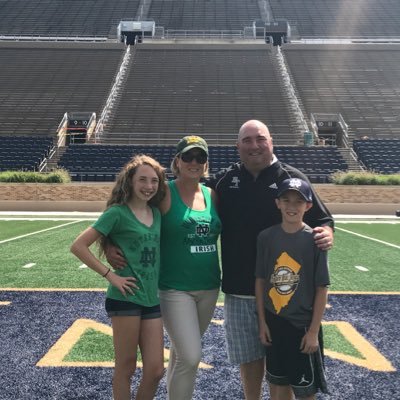 My wife and kids are my world.  Just a Jersey guy who loves IRISH Football, October baseball, and March Madness.