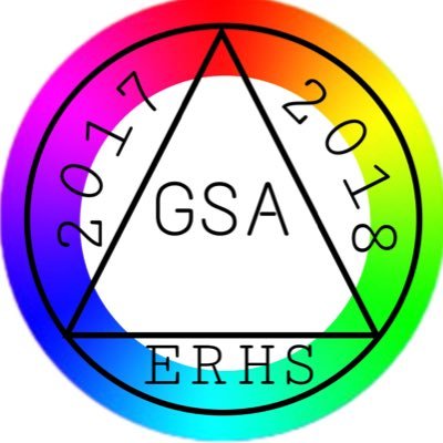 ERHS Gender & Sexuality Alliance! First & only GSA in Lake County. Come to our meetings every Friday in Ms. Zangre's room. DM any suggestions & questions 🏳️‍🌈