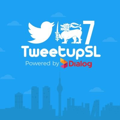 Official Account of TweetupSL #TweetupSL is an informal meetup where you meet your Sri Lankan twitter followers in more than 140 Characters. Well that's 280 now