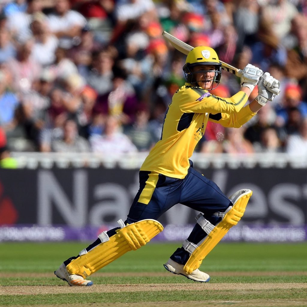 Hampshire cricketer | Sponsored by Chase Cricket | Represented by Beswicks Sports