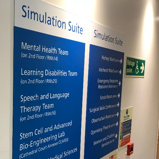 Simulation Suite team for the Faculty of Health at Canterbury Christ Church University serving both Medway & Canterbury campuses