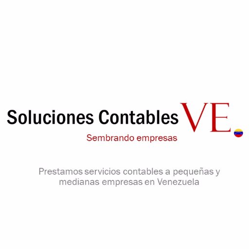 Brindamos servicios de contabilidad a pequeñas y medianas empresas en Venezuela. vesolucionescontables@gmail.com