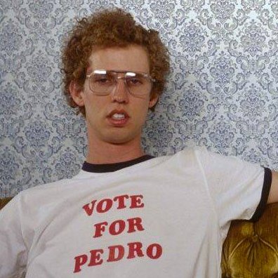 Vote for Pedro