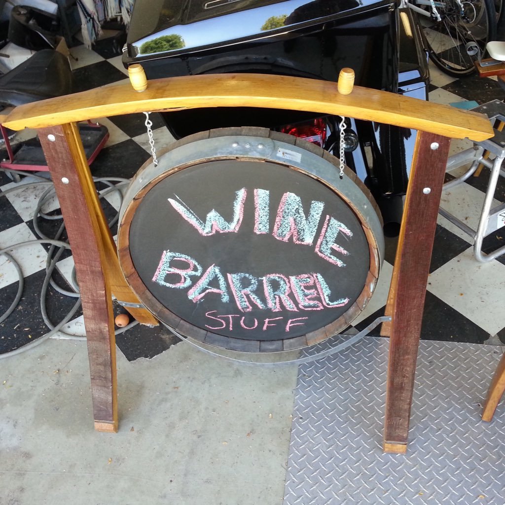 Made in the USA, California's Beautiful Wine Country. Custom B2C/B2B Wine Barrel Furniture & Decor. Just an artist with a love of creating!