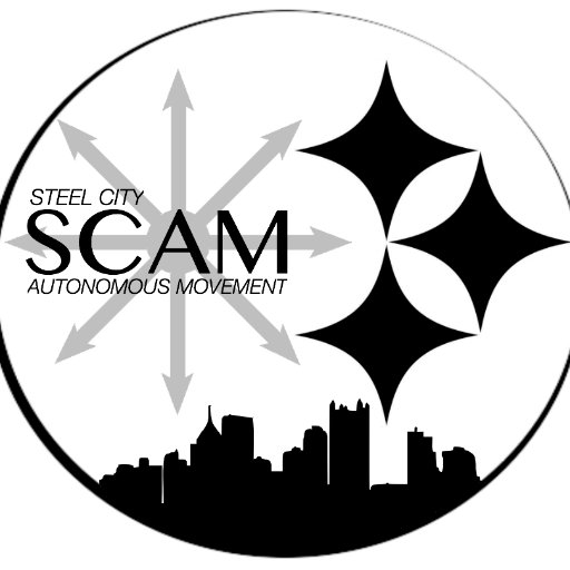 SCAM - Steel City Autonomous Movement - we aim to promote communication, collaboration, and mutual aid across militant campaigns and social groups 🏴