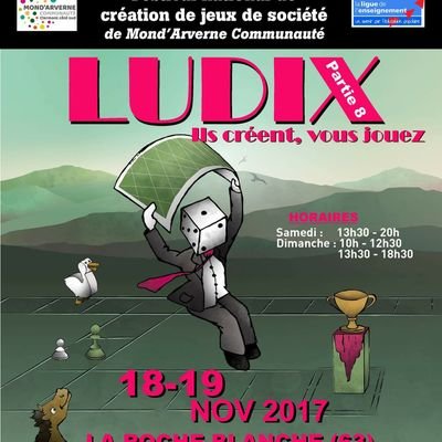 Festival national de création de jeux de société - 8ème édition les 18 et 19 novembre 2017 - #j2s