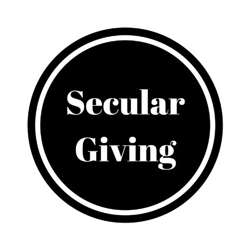GivingSecular's profile picture. Tell your story of giving. Find new ways to give. And as the name of the blog implies, we focus on stories and ways to give that are not connected to religion.