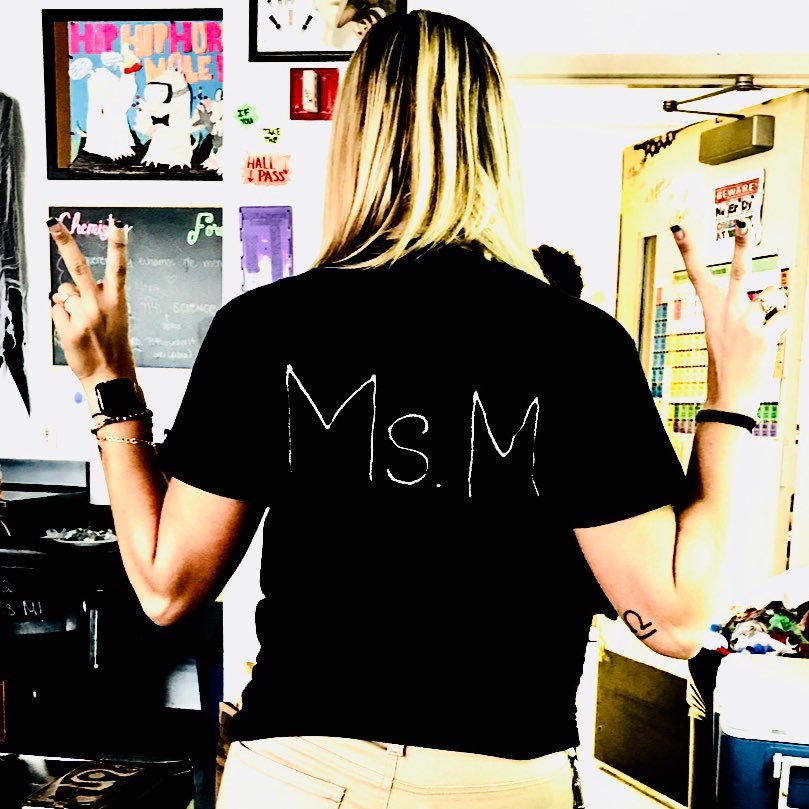 because in chem&m we take learning chemistry to a whole new energy level 💁🏼 #aintnoclasslikemsmclass 2019 Miami-Dade County Science Teacher of the Year 🏆