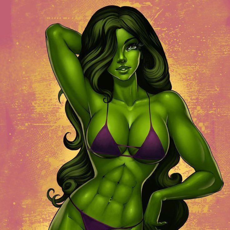 Jennifer ‘Jen’ Walters, also known as She-Hulk. Private Attorney with her own Law Office. #Avenger