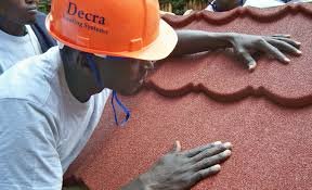 The Decra story begins in 1954, after the New Zealander Lou Fisher discovered that the bitumen coating used on metal roofs in the UK had decayed.