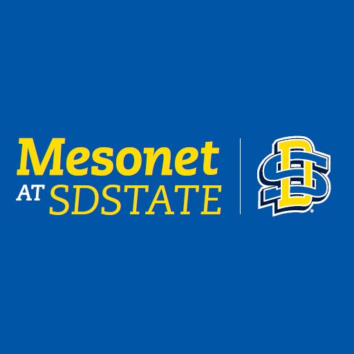 Official account of SDSU’s Mesonet - South Dakota's network of 67 weather stations and growing. Media, please use with attribution: https://t.co/BwD1LIVpZL.